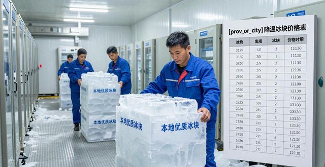 石景山降温冰块多少钱一吨？本地制冰厂报价来了